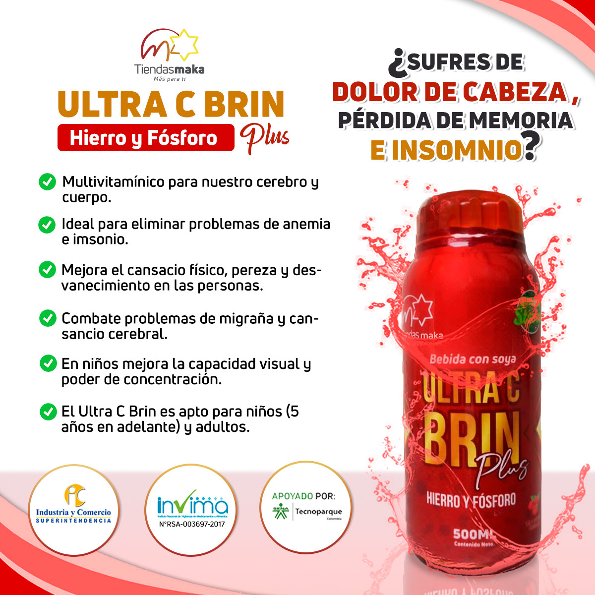 Miniatura 2 de Ultra c Brin - Vitacerebrina